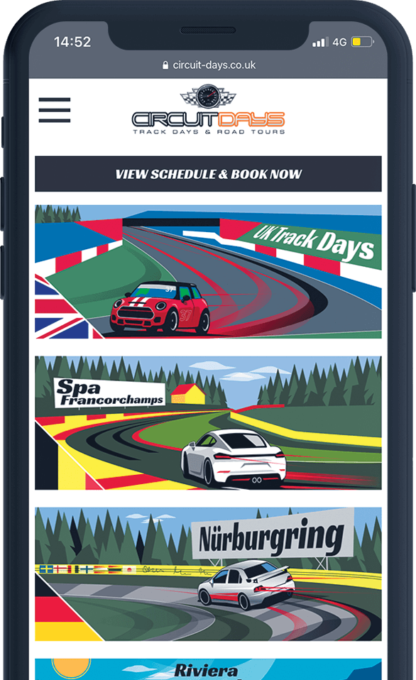 Circuit Days Website Design